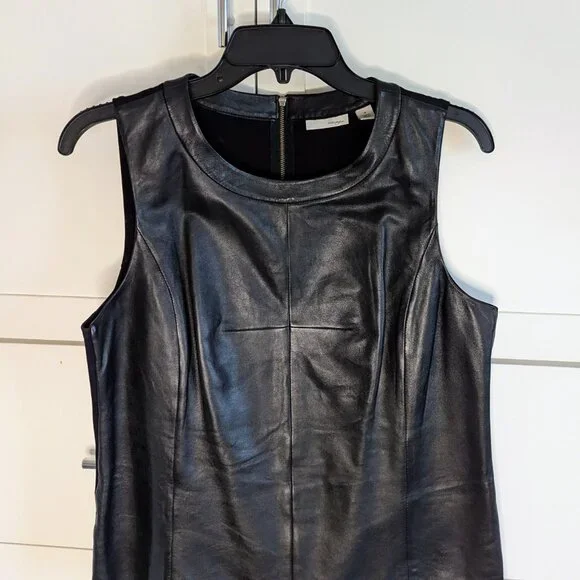 Halogen Women's Leather Vest - Picture 1 of 3